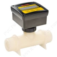 3/4" MPT Paddlewheel Flow Meter with Sensor Mounted and Molded In-Line Body (3-30 GPM), PCS175M1GM1