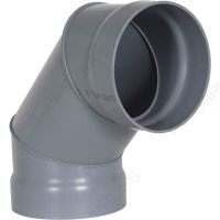 14" CPVC Duct 90 Degree Elbow, 1834-90-14