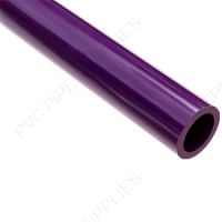 1 1/2" x 10' Schedule 40 Purple Furniture PVC Pipe