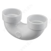 4" DWV Return Bend Hub x Hub Fitting, D700-040