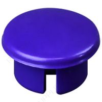 1 1/4" Purple Dome Cap Furniture Grade PVC Fitting