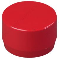 2" Red End Cap Furniture Grade PVC Fitting