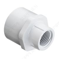 3/4" x 1/2" Schedule 40 PVC Female Adaptor Socket x FPT, 435-101