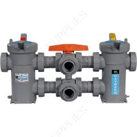 3/4" Hayward DB Series EASTAR Duplex Basket Strainer