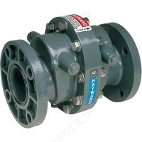 3" Hayward SW Series PVC Swing-Check Valve w/Flanged ends, FPM O-rings