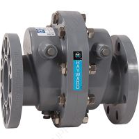 3" Hayward SW Series CPVC Swing-Check Valve, FPM O-rings & Counterweight