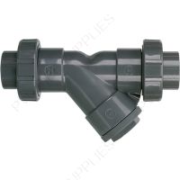1-1/4" Hayward YS Series PVC True Union Y Strainer w/Threaded ends