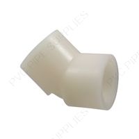 1" Natural Kynar PVDF 45 Elbow, 4819-010