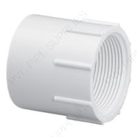 3/4" Schedule 40 PVC Female Adaptor Socket x FPT, 435-007