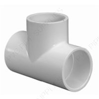 3/4" Schedule 40 PVC Tee Socket, 401-007