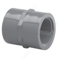 3/4" Schedule 80 PVC Coupling Threaded, 830-007