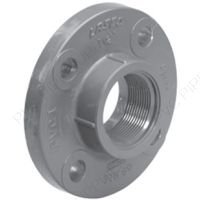 3/4" Schedule 80 PVC Solid Flange Threaded, 852-007