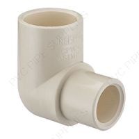 3/4" x 1/2" CPVC CTS Reducing 90 Degree Elbow Socket x Socket