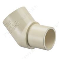 3/4" CPVC CTS 45 Degree Street Elbow Spigot x Socket
