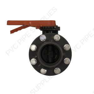 6" Butterfly Valve, Closed, 17060