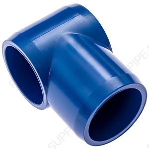 1" Blue T-L Slip Tee Furniture Grade PVC Fitting