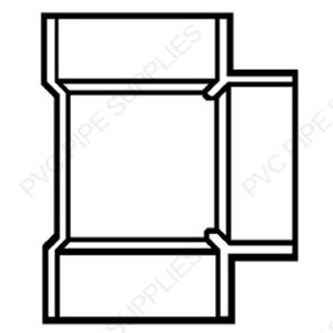 6" Vent Tee Hub DWV Fitting, D441-060 6" Vent Tee Hub DWV Fitting, D441-060