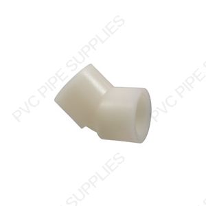 1 1/2" Natural Kynar PVDF 45 Elbow, 4817-015