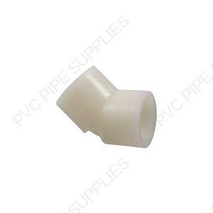 3/4" Natural Kynar PVDF 45 Elbow, 4817-007 3/4" Natural Kynar PVDF 45 Elbow, 4817-007