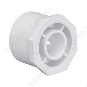 8" x 6" Schedule 40 PVC Reducer Bushing Spigot x Socket, 437-585 8" x 6" Schedule 40 PVC Reducer Bushing Spigot x Socket, 437-585