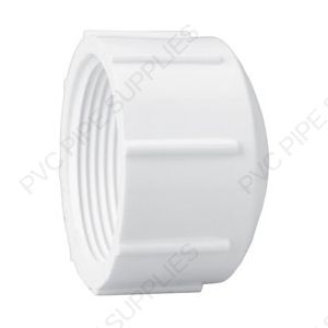 1 1/4" Schedule 40 PVC Cap Threaded, 448-012