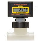 2" Schedule 40 Pipe Paddlewheel Flow Meter with Saddle Mount Body (30-300 GPM), TB-200S4-GPM1