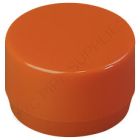 1" Orange End Cap Furniture Grade PVC Fitting