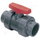 6" Spears PVC True Union Ball Valve with Socket ends